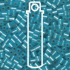 4mm Squares Matte S/l Aqua -apx 20gm (018F)