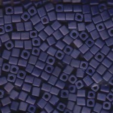 Miyuki 4mm Squares 250 Grams Matte Cobalt (1253)