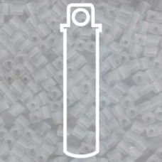4mm Squares Trnsprnt Frstd Clear -apx 20gm (131F)