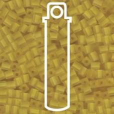 4mm Squares Trnsprnt Frstd Yellow -apx 20gm (136F)