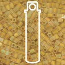 4mm Squares Trnsprnt Frstd Rnbw Yllw-apx 20gm (136FR)