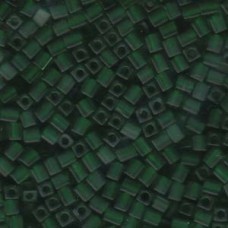 Miyuki 4mm Squares 250 Grams Transparent Frosted Green (146F)