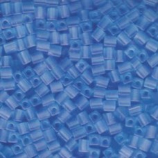 Miyuki 4mm Squares 250 Grams Transparent Frosted Light Blue (148F)