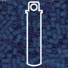 4mm Squares Trnsprnt Frstd Cobalt -apx 20gm (149F)