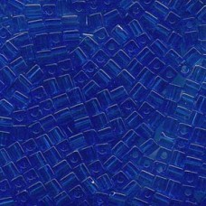 Miyuki 4mm Squares 250 Grams Transparent Sapphire (150)