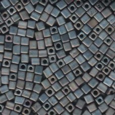 Miyuki 4mm Squares 250 Gram Metallic Silver-grey (2002)