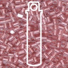 4mm Squares Color-lined Mauve-apx 20gm (204)