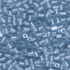 Miyuki 4mm Squares 250 Grams Color-lined Light Blue (221)