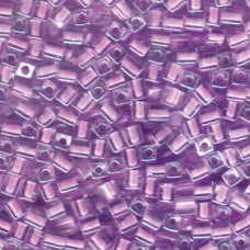 Miyuki 4mm Squares 250 Grams Color-lined Violet (222)