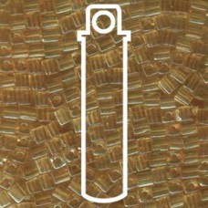 4mm Squares Lt Topaz Luster -apx 20gm (2439)