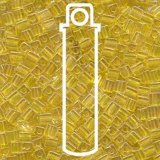 4mm Squares Trnsprnt Rnbw Yellow -apx 20gm (252)