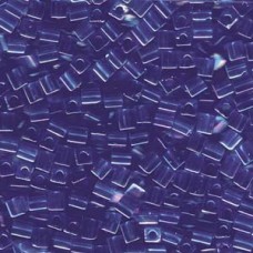 Miyuki 4mm Squares 250 Grams Transparent Rainbow Sapp (290)