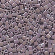 Miyuki 4mm Squares 250 Grams Rainbow Opaque Amethyst (410R)
