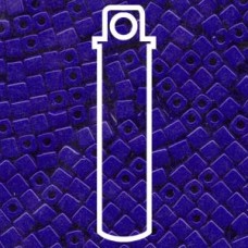 4mm Squares Opaque Cobalt-apx 20gm (414)