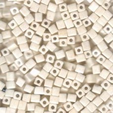 Miyuki 4mm Squares 250 Grams Metallic Cream (421)