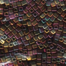 Miyuki 4mm Squares 250 Grams Metallic Bronze Iris (462)