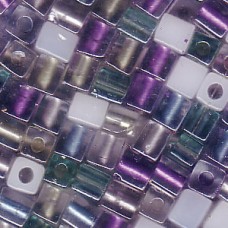 Miyuki 4mm Cube Mix Serenity-250 Gm (MIX08) Miyuki 4mm Cube Mix Serenity-250 Gm (MIX08)