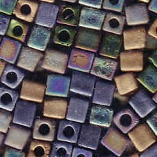 Miyuki 4mm Cube Mix Matte Heavy Metals-250 Gm (MIX24)