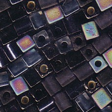 Miyuki 4mm Cube Mix Black Medley-250 Gm (MIX25)