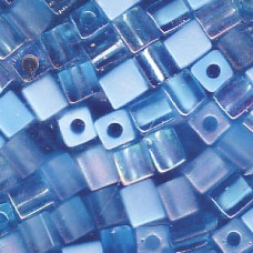 Miyuki 4mm Cube Mix Aqua Medley-250 Gm (MIX32) Miyuki 4mm Cube Mix Aqua Medley-250 Gm (MIX32)