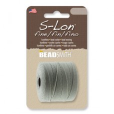 S-lon Fine Tex 135 118yd Lt Grey-1/cd