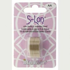 S-lon Bead Cord Tex 35 Lt Brown-1/cd