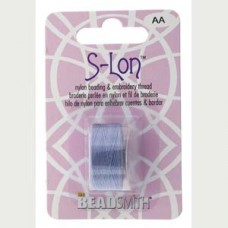 S-lon Bead Cord Tex 35 Sky Blue-1/cd