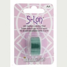 S-lon Bead Cord Tex 35 Seafoam Green-1/cd