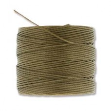 S-lon Bead Cord Dk Tan 77yd-tube Of 4