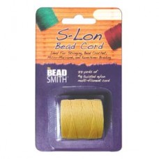 S-lon Bead Cord Tex 210 1/cd Golden Yellow