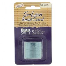 S-lon Bead Cord Ice Blue 77yd-1/cd