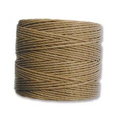 S-lon Bead Cord Med Brown 77yd-tb/4
