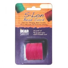 S-lon Bead Cord Tex 210 1/cd Magenta