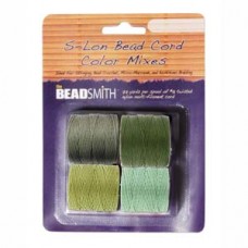 S-lon Bead Cord Fresh Herbs Mix 4spl/cd