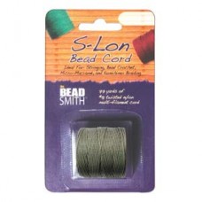 S-lon Bead Cord Tex 210 1/cd Olive