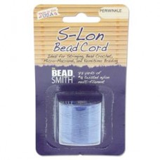 S-lon Bead Cord Periwinkle 77yd- 1/cd