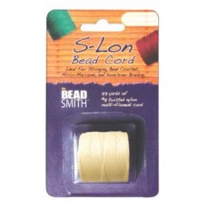S-lon Bead Cord Tex 210 1/cd Pale Yellow
