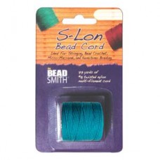 S-lon Bead Cord Tex 210 1/cd Teal