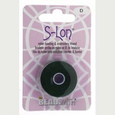 S-lon Bead Cord Tex 45 Dk Green 6037-1/cd