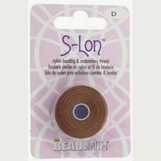 S-lon Bead Cord Tex 45 Lt Copper-1/cd