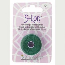 S-lon Bead Cord Tex 45 Seafoam Green-1/cd