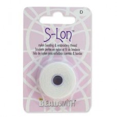 S-lon Bead Cord Tex 45 White-1/cd