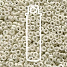 Spacer 3x1.3mm Opaque Limeston Luster -apx 8gm/tb (600)