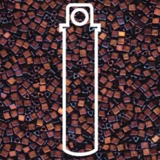 Miyuki Sharp Triangle 10/0 Matte Met Dk Raspberry Aprx 7.5 Gms (2005)