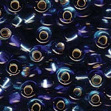 4mm Irrg Rnd 2 Tone S/l Aqua/ Cobalt-250 Gm (3939)
