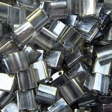 Tila Bead 5mm Trans Gold Luster-50 Gm/bg (1881)