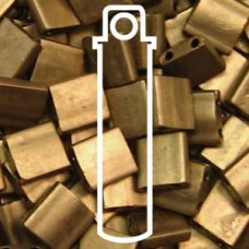 Tila Bead 5mm Matte Mtlc Dk Bronze 7.2gm/bg (2006)