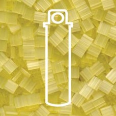 Tila Bead 5mm Silk Pale Yellow 7.2gm Tube (2554)