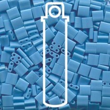 Tila Bead 5mm Op Turquois Blue-apprx 7.2 Gm/tb (413)
