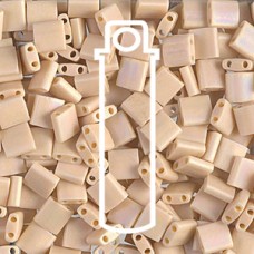 Tila Bead 5mm Matte Opaque Pear Ab7.2gm/tb